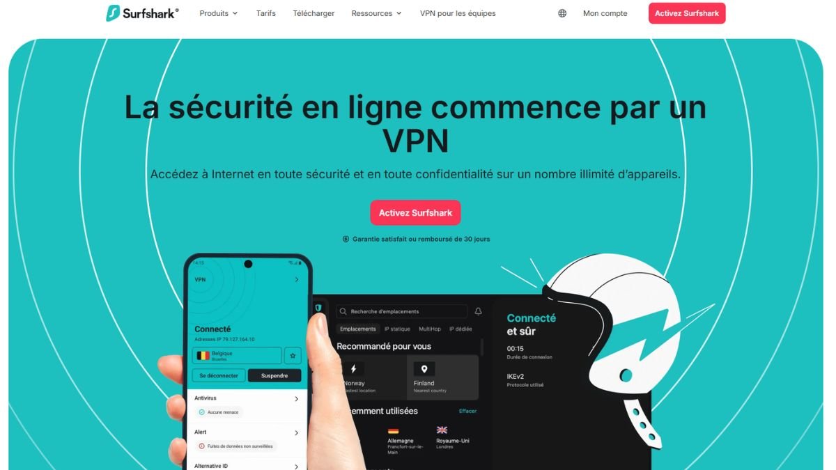 Surfshark - Le meilleur rapport qualité _ prix