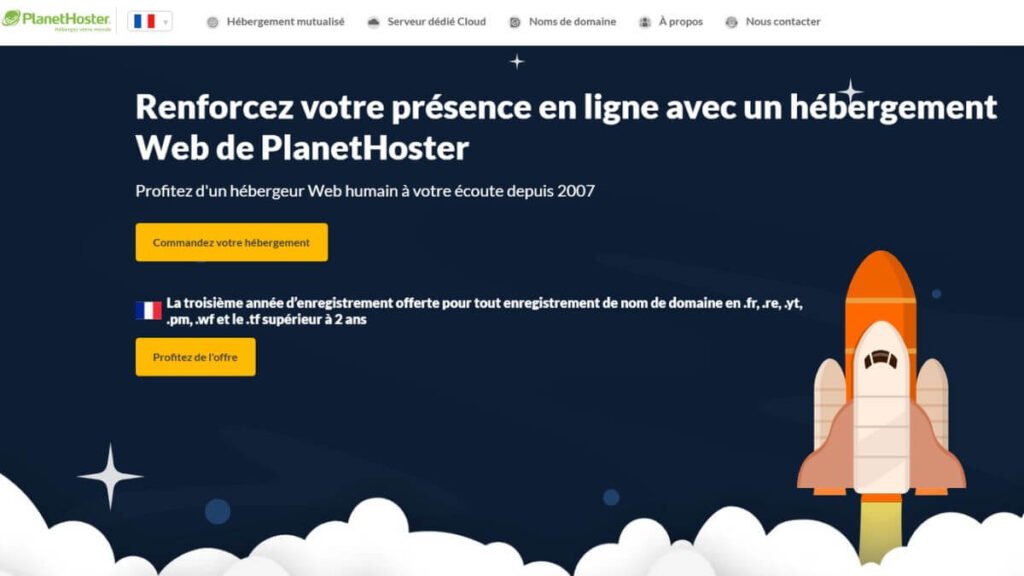 PlanetHoster – L’hébergeur flexible pour gérer plusieurs sites