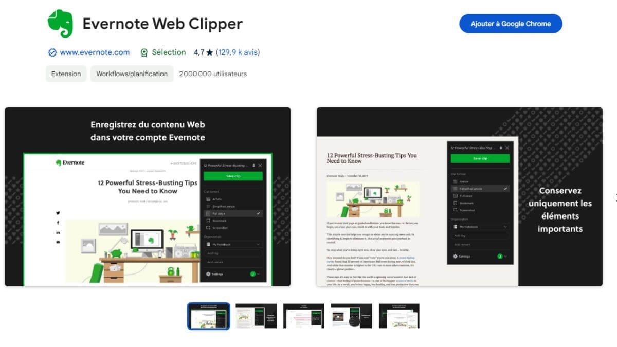 meilleures-extensions-chrome-Evernote