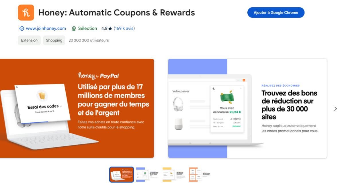 meilleures-extensions-chrome-Honey