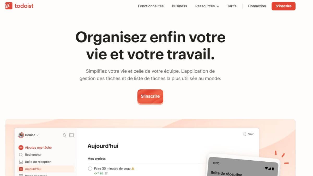 meilleurs-outils-gestion-de-temps-todoist